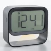 RRP £11.40 Norfiz Digital Alarm Clock with Timer Night Light