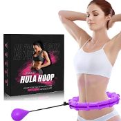 RRP £16.07 eatasty Weighted Hula Hoop Premium Auto Spinning