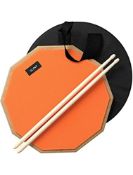 RRP £26.72 Slint 12 Inch Snare Drum Practice Pad and Sticks