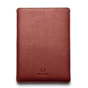 RRP £36.85 Woolnut Leather Sleeve Cover Case for MacBook Pro 12 inch - Cognac Brown