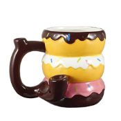 RRP £22.43 KTF Donut Roast & Toast Coffee Mug with Pipe