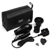 RRP £41.30 Travel Hair Dryer 1000W Dual Voltage Blow Dryer with