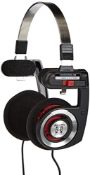 RRP £44.65 Koss Porta Pro On-Ear Stereo Headphones - Red Hot