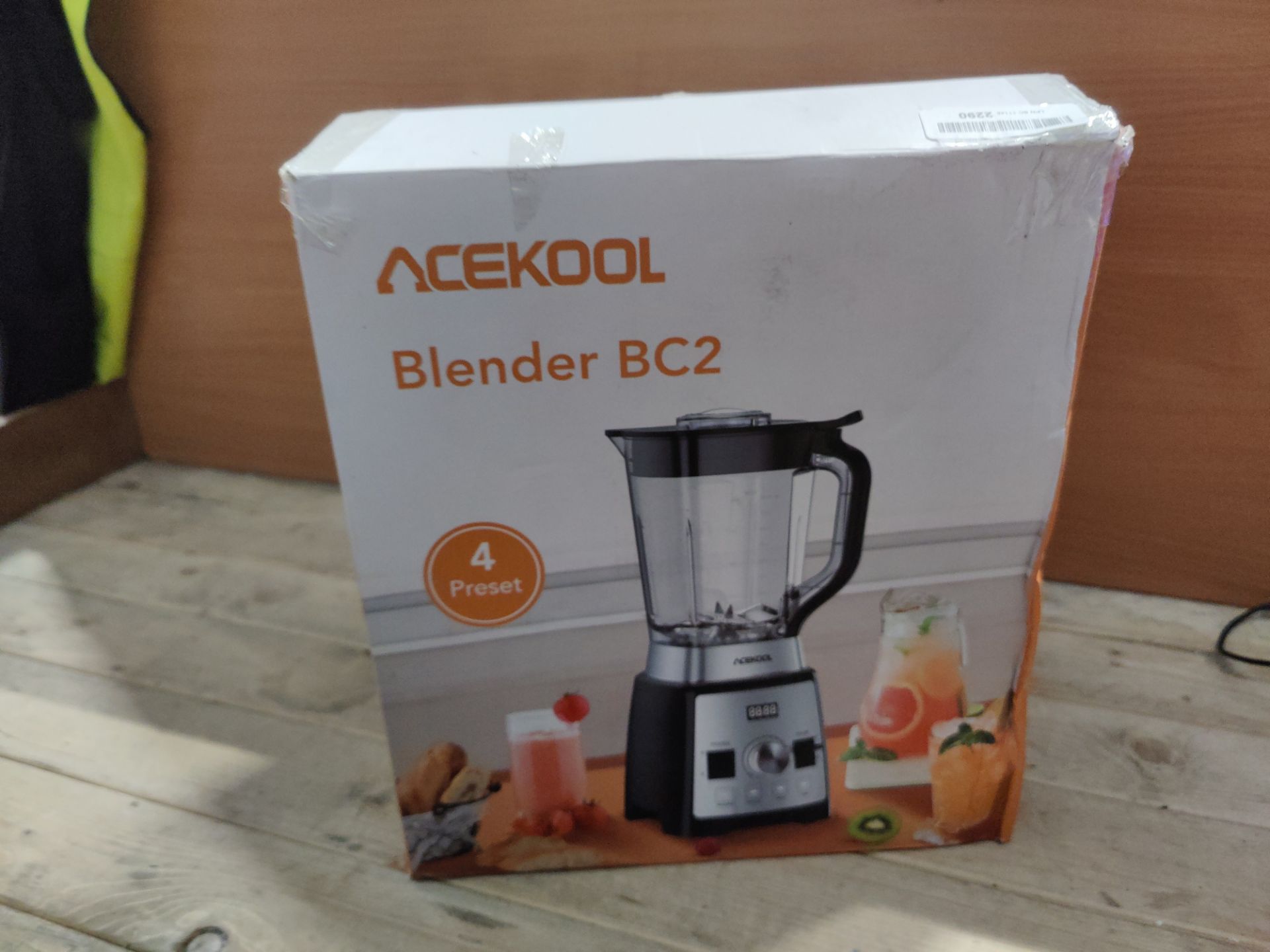 RRP £51.35 Blender Jug Smoothie Maker Electric BC2 Acekool Presets - Image 2 of 2