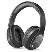 RRP £22.32 WorWoder 80Hrs Wireless Over Ear Headphones