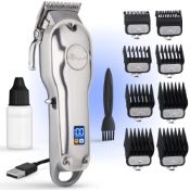 RRP £66.52 Fagaci Professional Hair Clippers with Extremely Fine Cutting