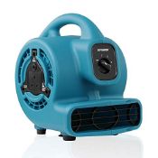 RRP £66.42 XPower P-80A Mini Mighty Air Mover Floor Fan Dryer