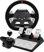 RRP £287.46 PXN V10 Gaming Steering Wheel