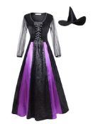 RRP £27.90 maxToonrain Witch Costume Women Adult