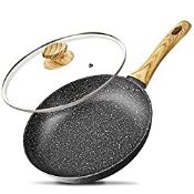 RRP £33.49 MICHELANGELO 26cm Frying Pan with Lid