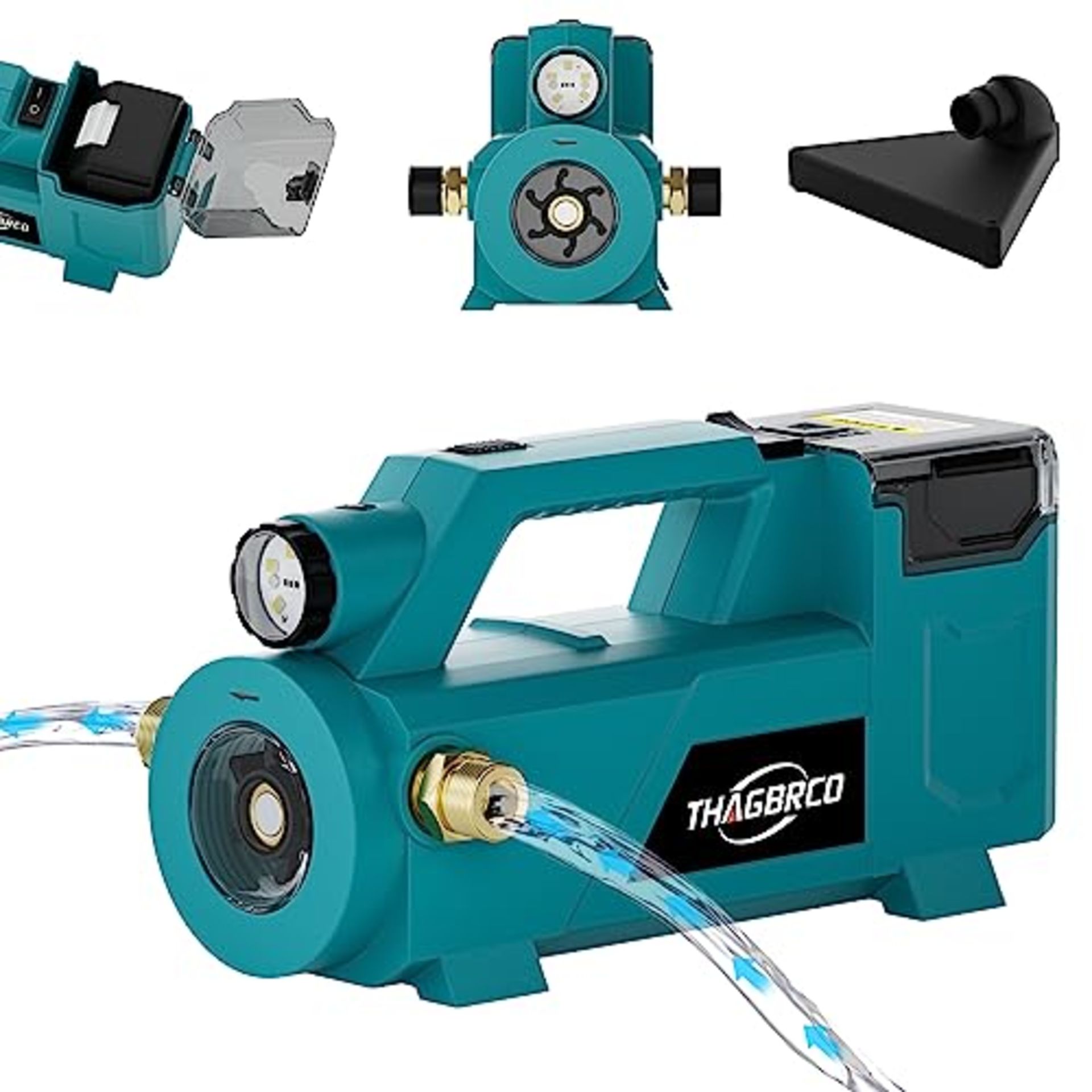 RRP £101.60 Cordless Transfer Pump for Makita 18V Li-ion Battery