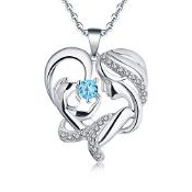 RRP £51.48 JO WISDOM Women Heart Mum Necklace