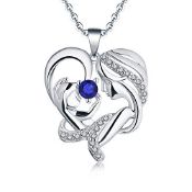 RRP £51.48 JO WISDOM Women Heart Mum Necklace