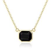 RRP £15.62 MESOVOR Dainty Crystal Pendant Necklace for Women