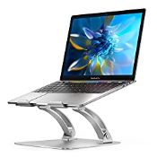RRP £24.43 NULAXY Laptop Stand for Desk Height Angle Adjustable