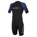 RRP £54.71 Lemorecn Wetsuits Adult's Premium Neoprene Diving Suit 3mm Shorty Jumpsuit