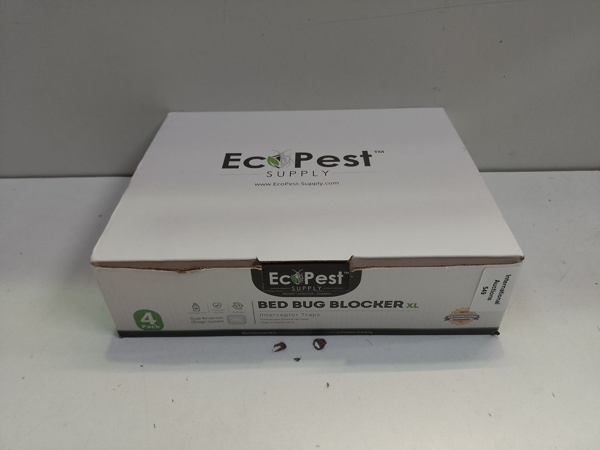 RRP £27.18 ECOPEST Bed Bug Interceptors 4 Pack | Bed Bug Blocker - Image 2 of 2