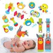 RRP £28.48 Baby Sensory Toys 0-6 Months Newborn Toys Baby Rattle