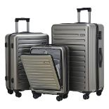 RRP £189.82 TydeCkare 3 Pcs (20/24/28) Luggage Set