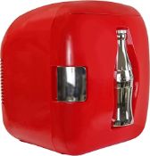 RRP £70.34 Coca Cola Heritage Coke 7.9L 12 Can Portable Mini Fridge