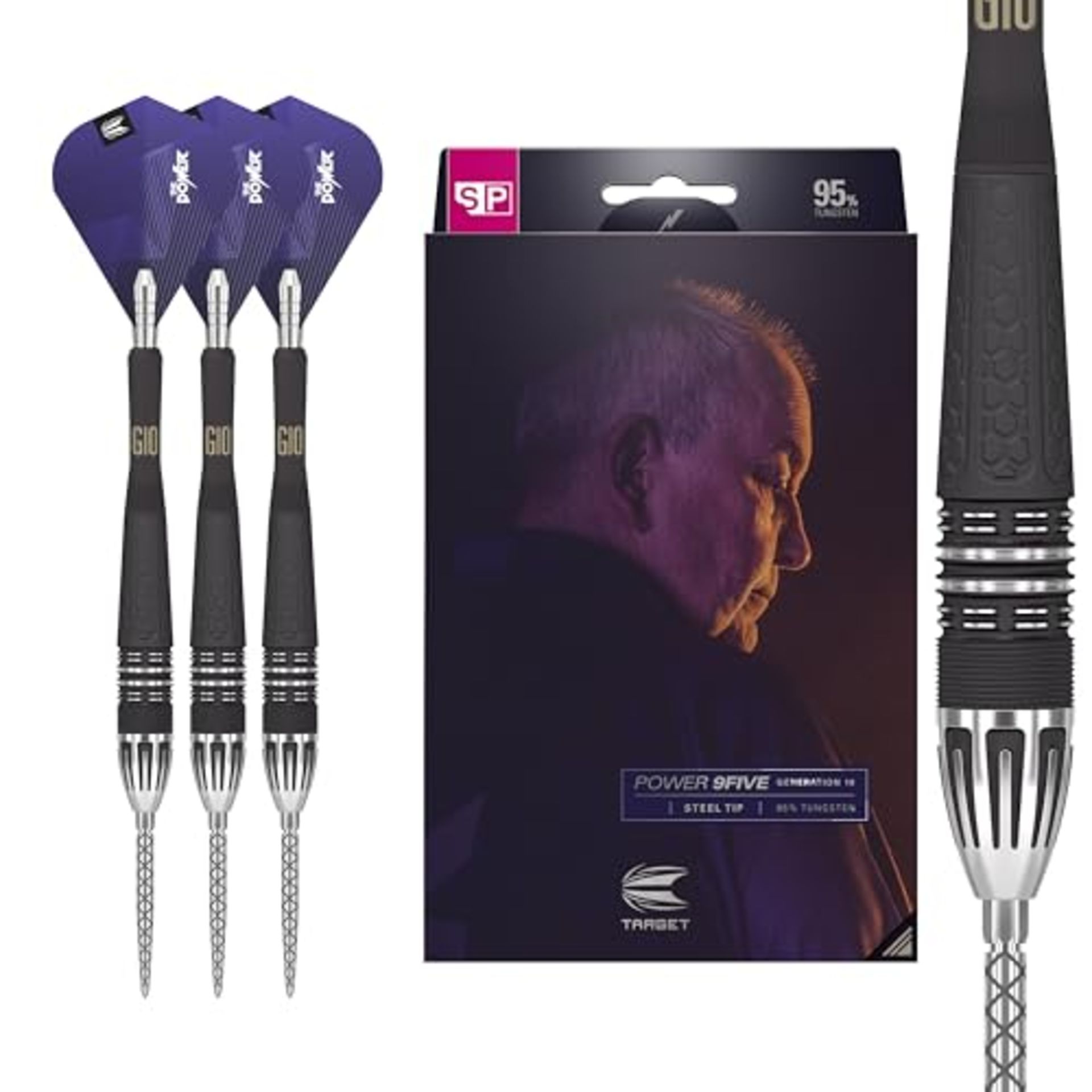 RRP £114.96 Target Darts Phil Taylor Power 9-Five Gen 10 26G 95%