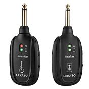 RRP £28.29 LEKATO Guitar Wireless System Rechargeable Wireless