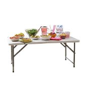 RRP £44.61 Neo Folding Table Portable Fold Up Tables Camping Garden