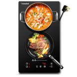 RRP £145.15 AMZCHEF Domino Plug In Induction Hob