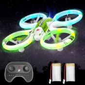 RRP £41.30 BEZGAR HQ051S Drone for Kids - Mini Drone with Upgraded LED Lighting Effect