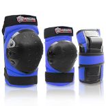 RRP £21.09 Adult/Kids Knee Pad Elbow Pads Wrist Pads Youth Protective