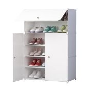 RRP £55.73 NUKied Shoe Storage 6 Tier Shoe Storage Cabinet with