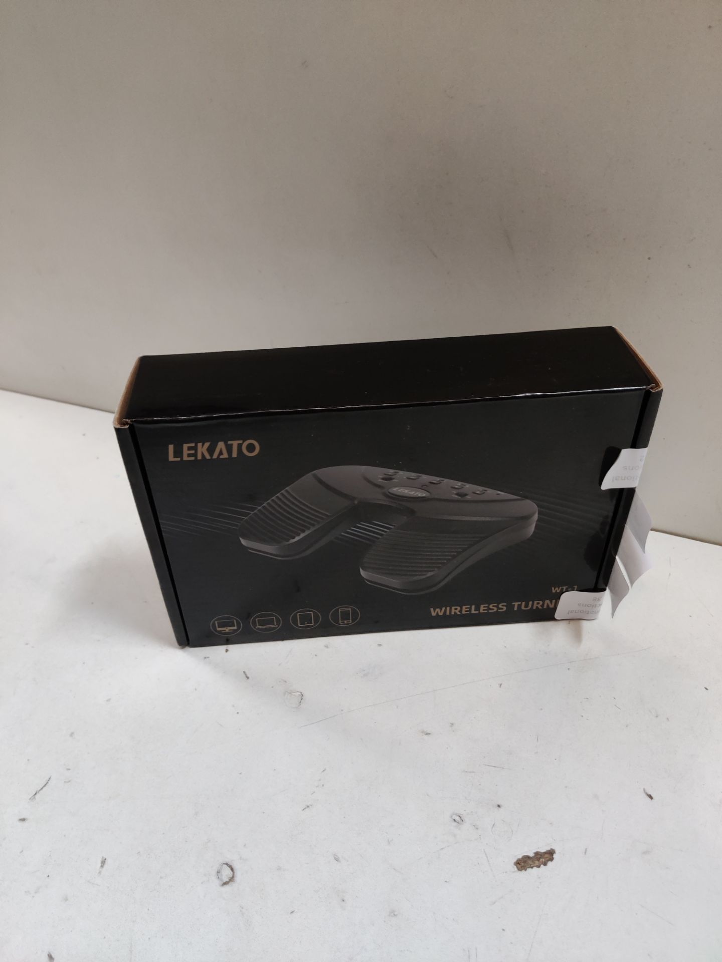 RRP £48.35 LEKATO Bluetooth Page Turner Pedal USB Rechargeable - Image 2 of 2