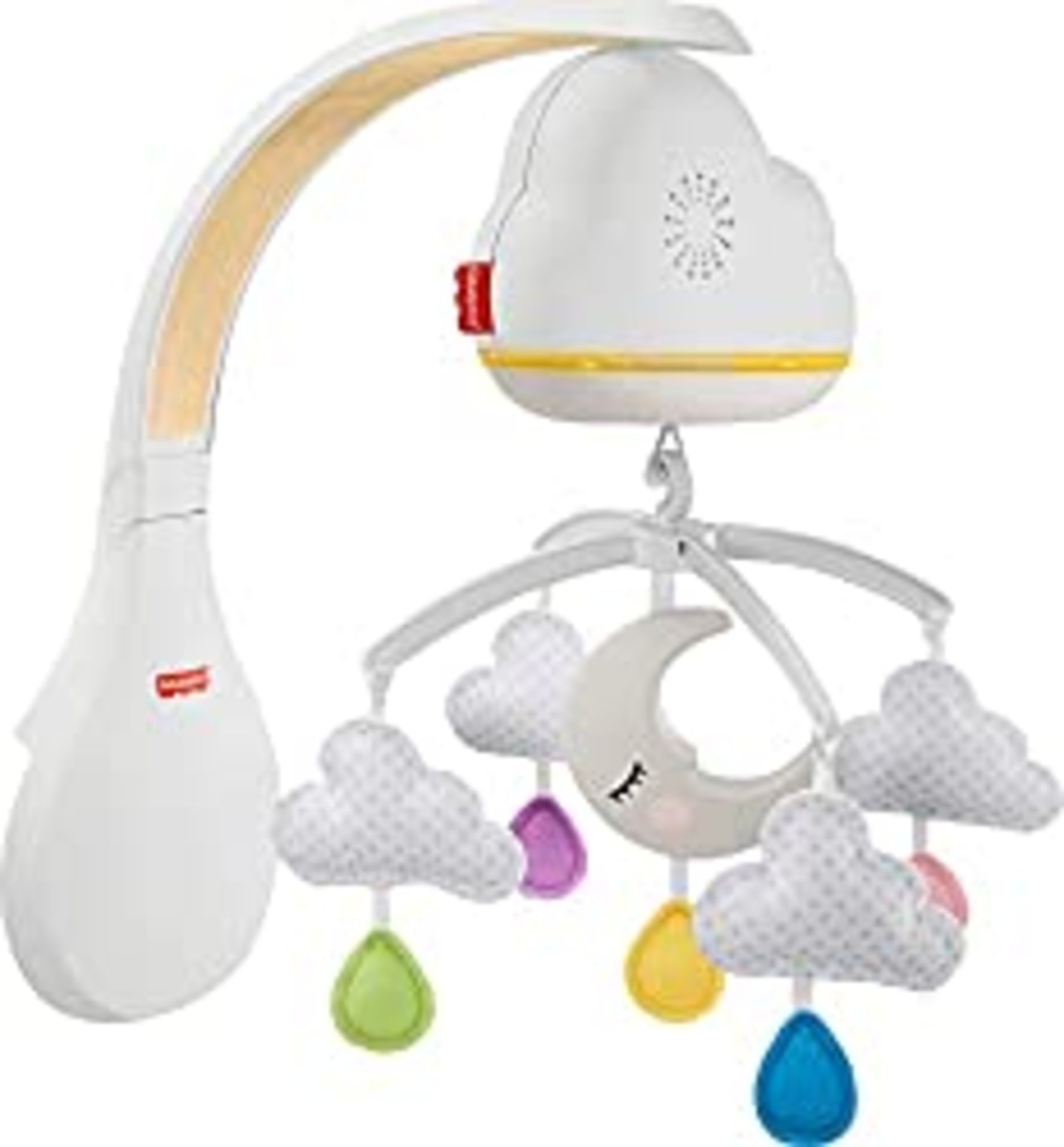 RRP £25.67 Fisher-Price Sound Machine Calming Clouds Mobile &