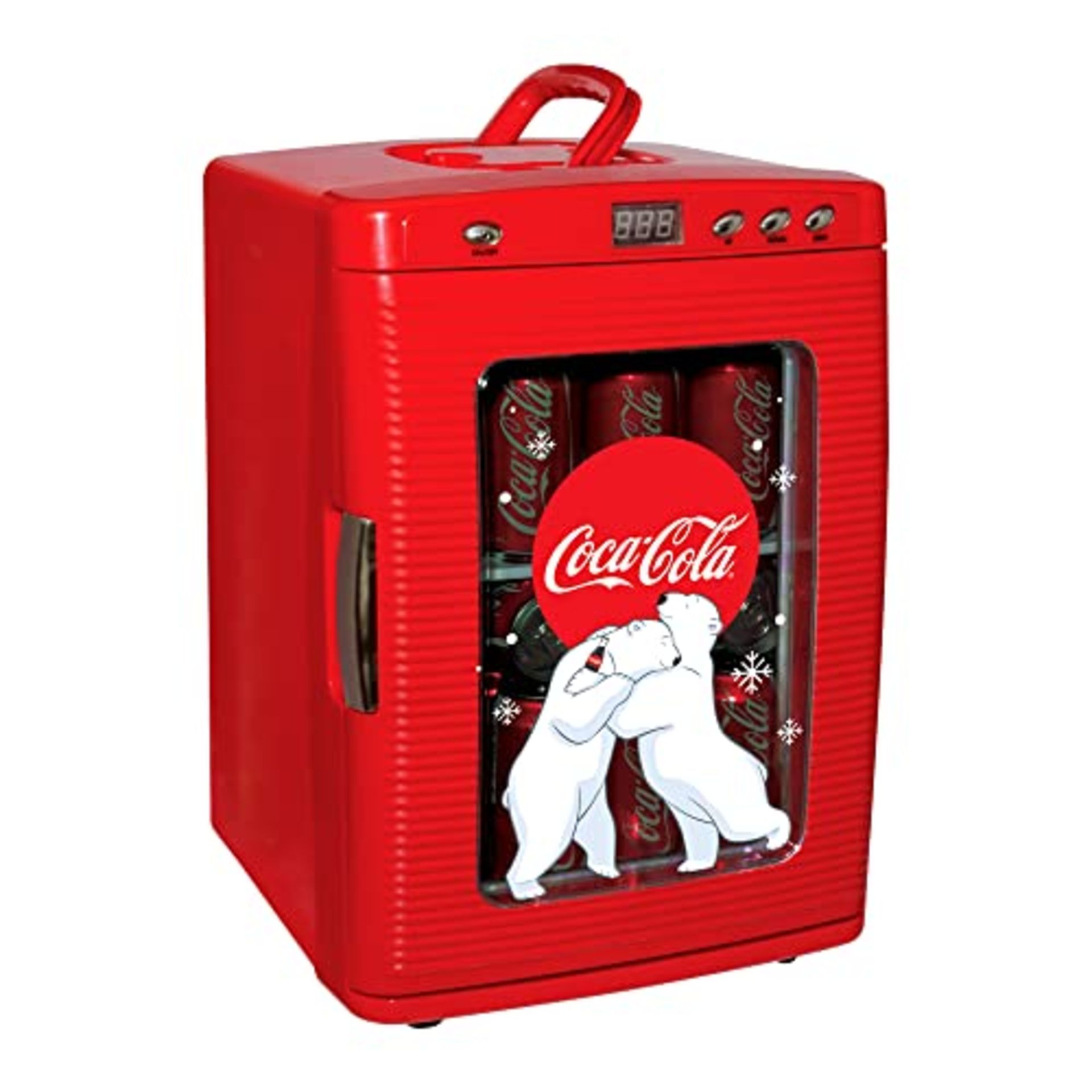 RRP £167.49 Coca Cola 25L Portable Mini Fridge