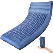 RRP £66.99 Uponer Double Inflating Camping Sleeping Mat