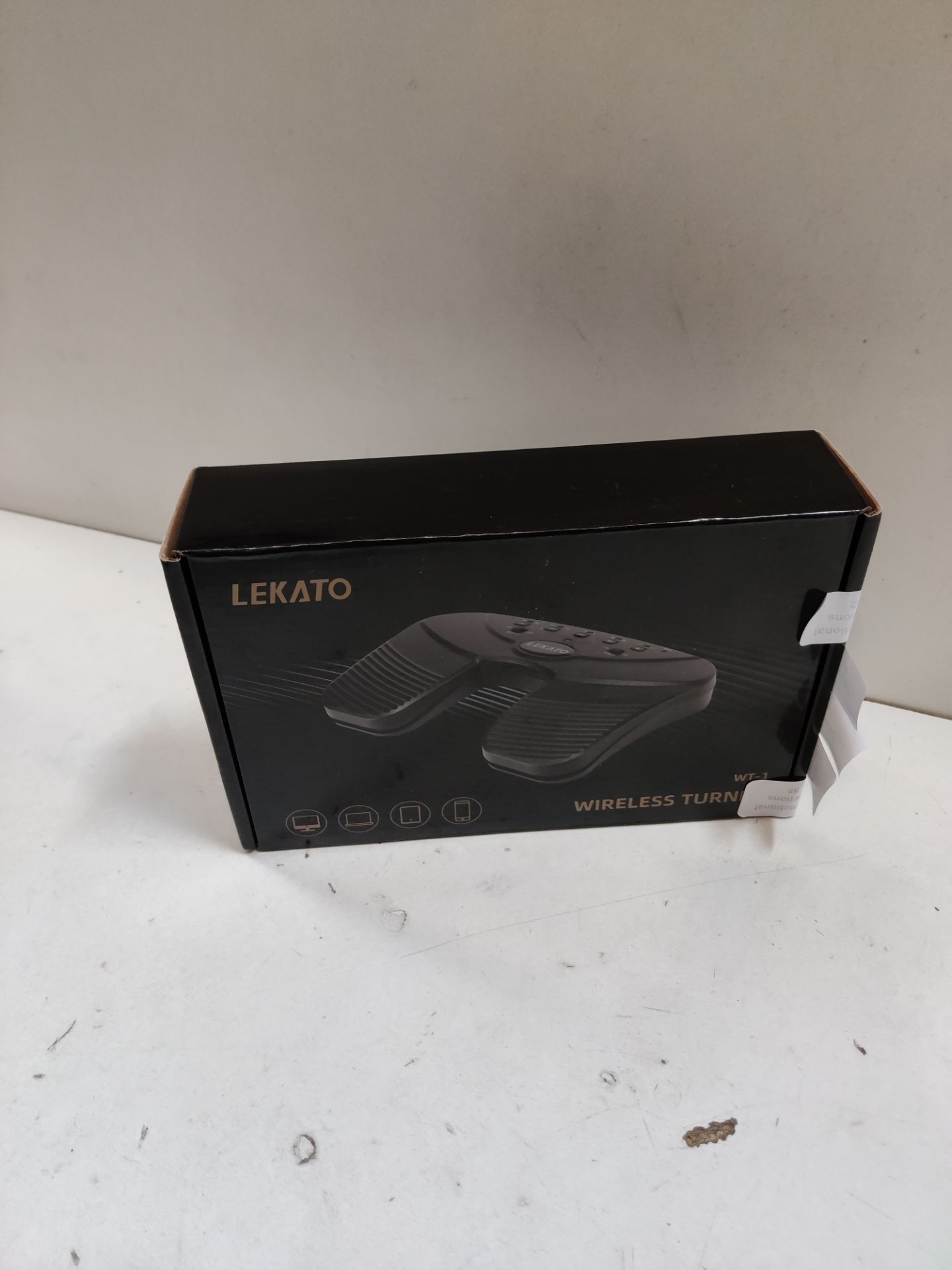 RRP £48.35 LEKATO Bluetooth Page Turner Pedal USB Rechargeable - Image 2 of 2