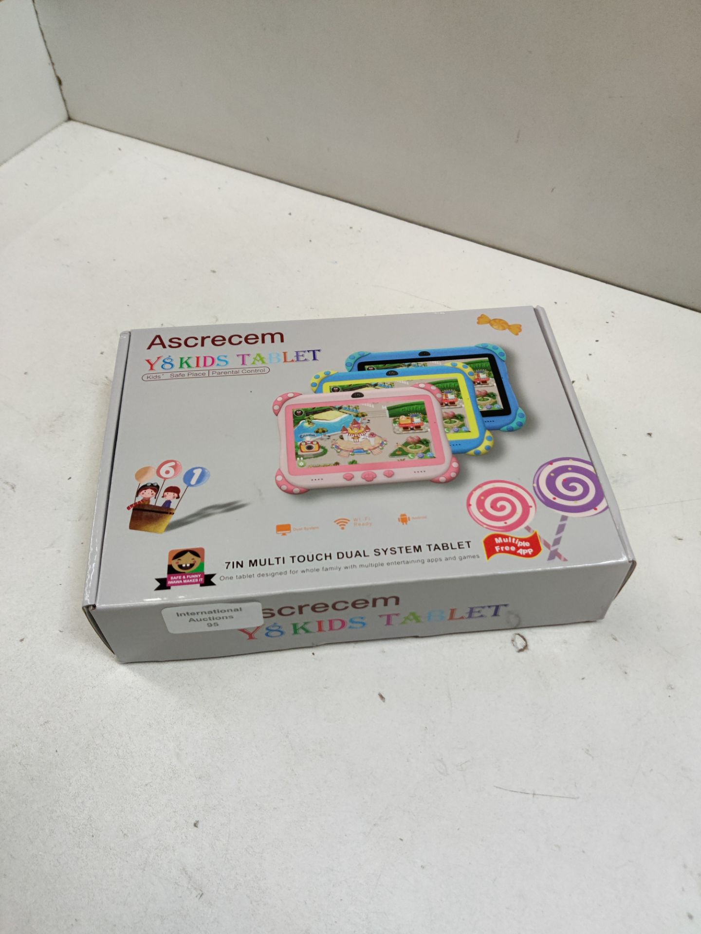 RRP £66.99 ascrecem Kids Tablet 7 inch Android Toddler Tablet - Image 2 of 2