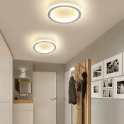 RRP £30.12 EIDEARAY Round Modern LED Ceiling Light