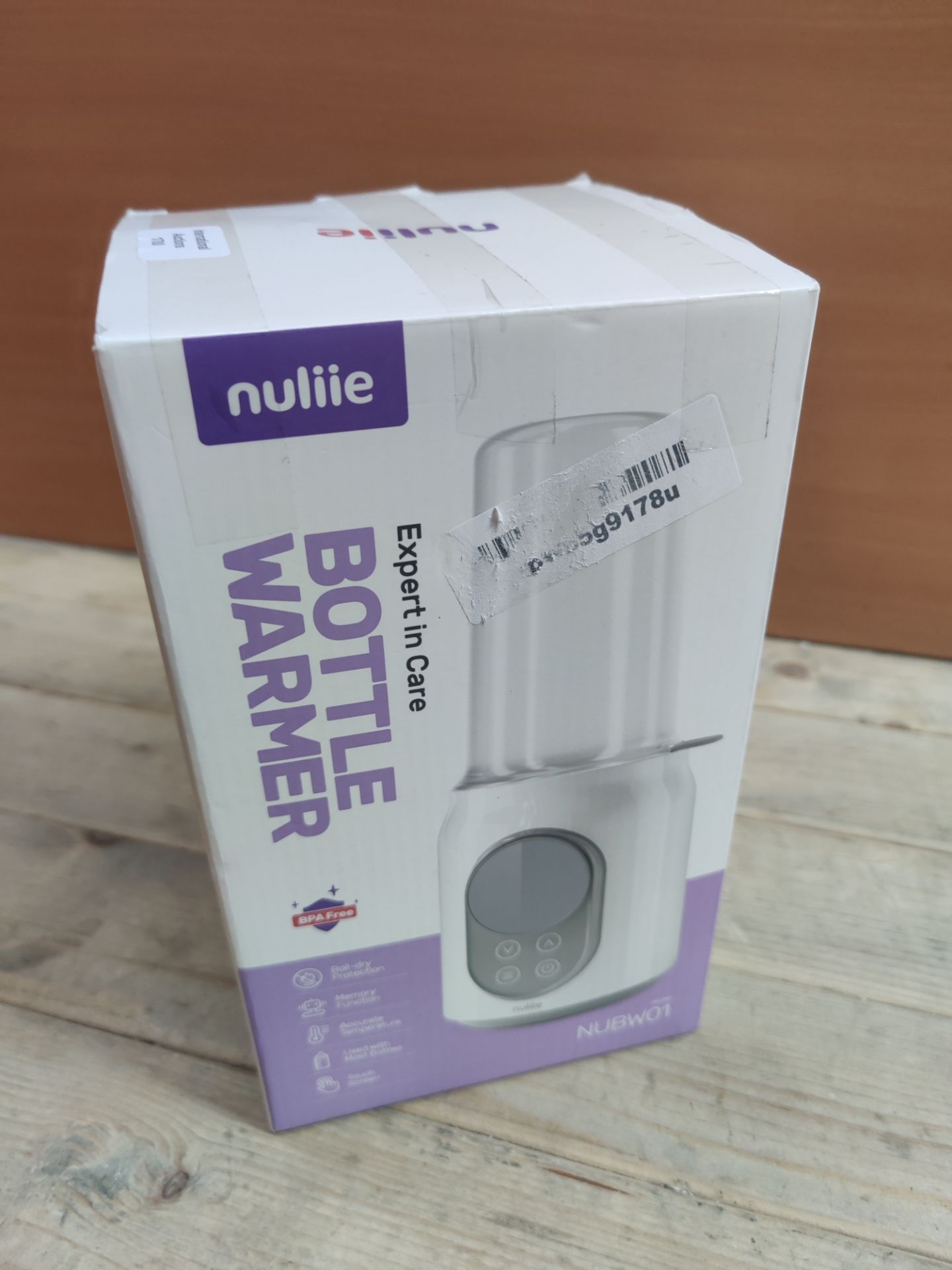 RRP £36.84 Nuliie Baby Bottle Warmer 6-in-1 with Digital LCD