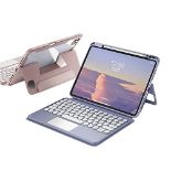 RRP £44.55 PboyiqiS iPad 9th/8th/7th Generation Case with Keyboard Touchpad