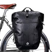 RRP £51.35 STOCK Rhinowalk Pannier Bag for Bike Waterproof Bicycle Rear