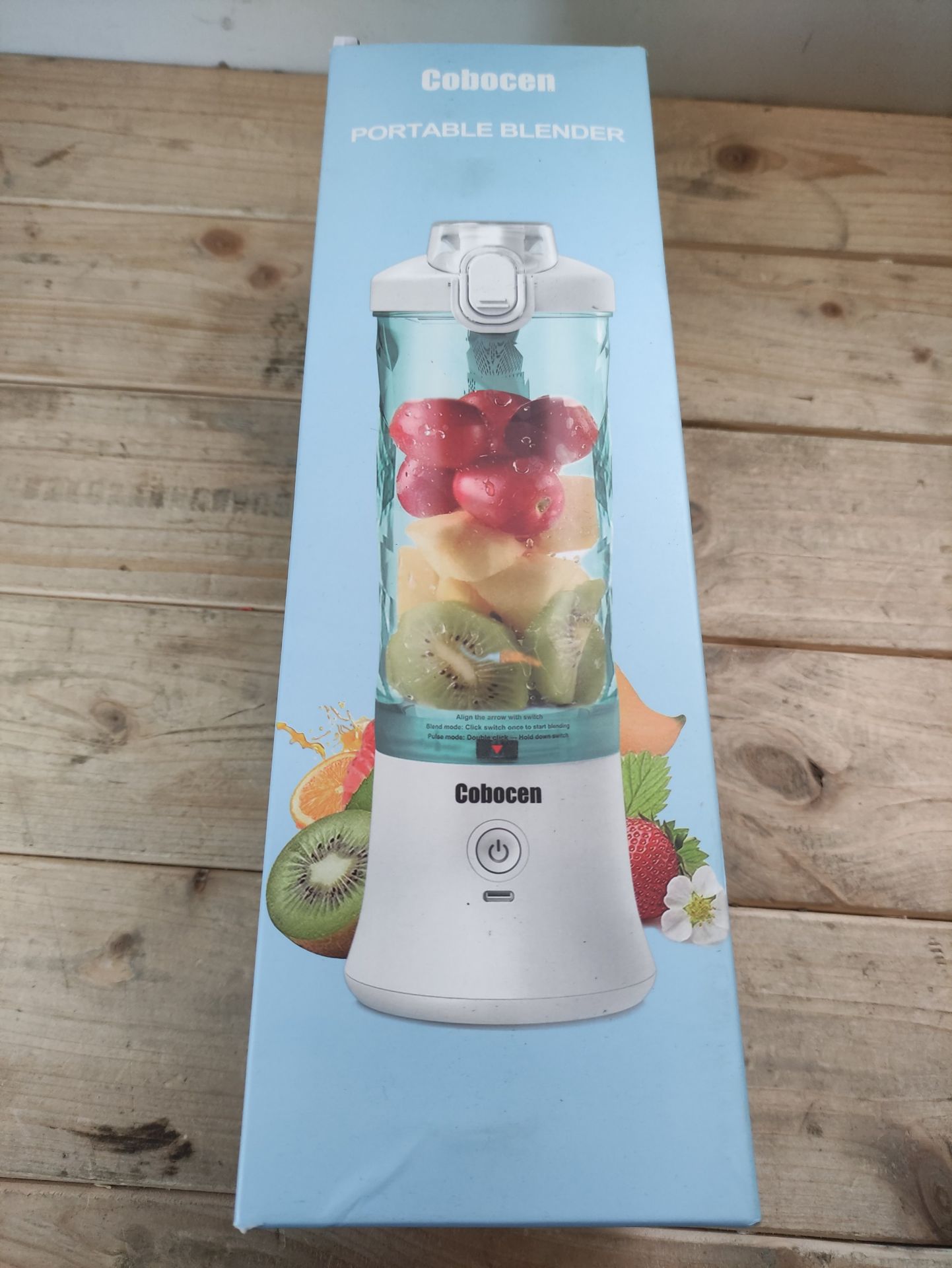 RRP £27.12 Cobocen Portable Mini Blender - Image 2 of 2