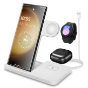 RRP £26.79 FDGAO 3 in 1 Wireless Charger 15W Wireless Charging