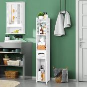 RRP £37.95 AIIKTOTA Bathroom Storage Cabinet