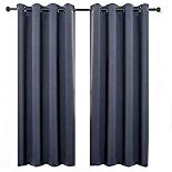 RRP £36.84 Anjee Eyelet Blackout Thermal Insulated Curtains 2