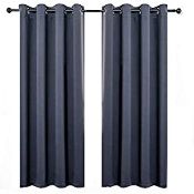 RRP £36.84 Anjee Eyelet Blackout Thermal Insulated Curtains 2