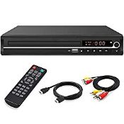 RRP £27.12 VATI DVD Player for Smart TV Support 1080P Full HD