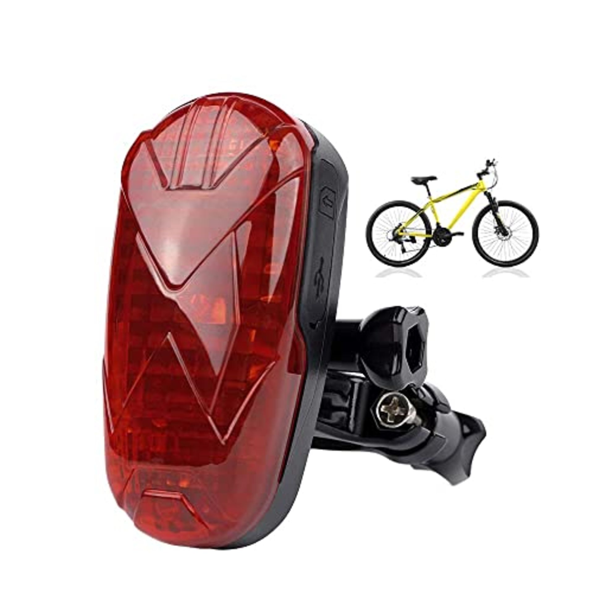 RRP £55.82 Bike GPS Tracker with LED Light Anti Theft Real-Time