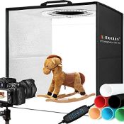 RRP £42.42 Light Box Photography 30cm/12"x12" Portable Photo-Box Booth