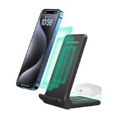 RRP £24.55 2 in 1 Wireless Charger